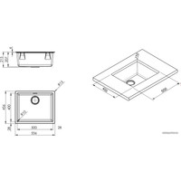 Кухонная мойка Smeg VZP56DV