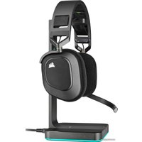 Наушники Corsair HS80 RGB Wireless (черный) в Солигорске