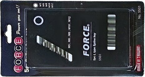 

Набор ключей Force 5501 (5 предметов)