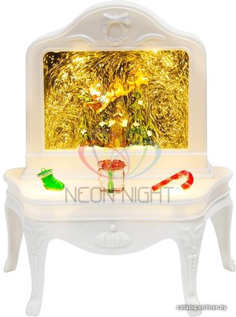 Светильник Neon-Night "Столик" с эффектом снегопада 501-064