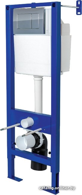 Инсталляция для унитаза Berges Wasserhaus Atom 040331 (хром)