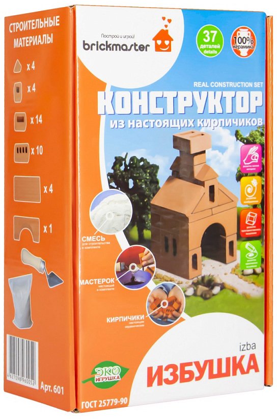 

Конструктор Brickmaster 601 Избушка