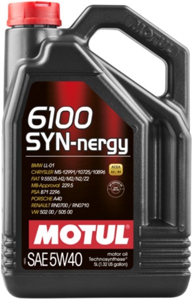 

Моторное масло Motul 6100 Syn-nergy 5W-40 5л