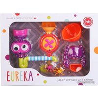 Набор игрушек для ванной Happy Baby Eureka 32005 (оранжевый)