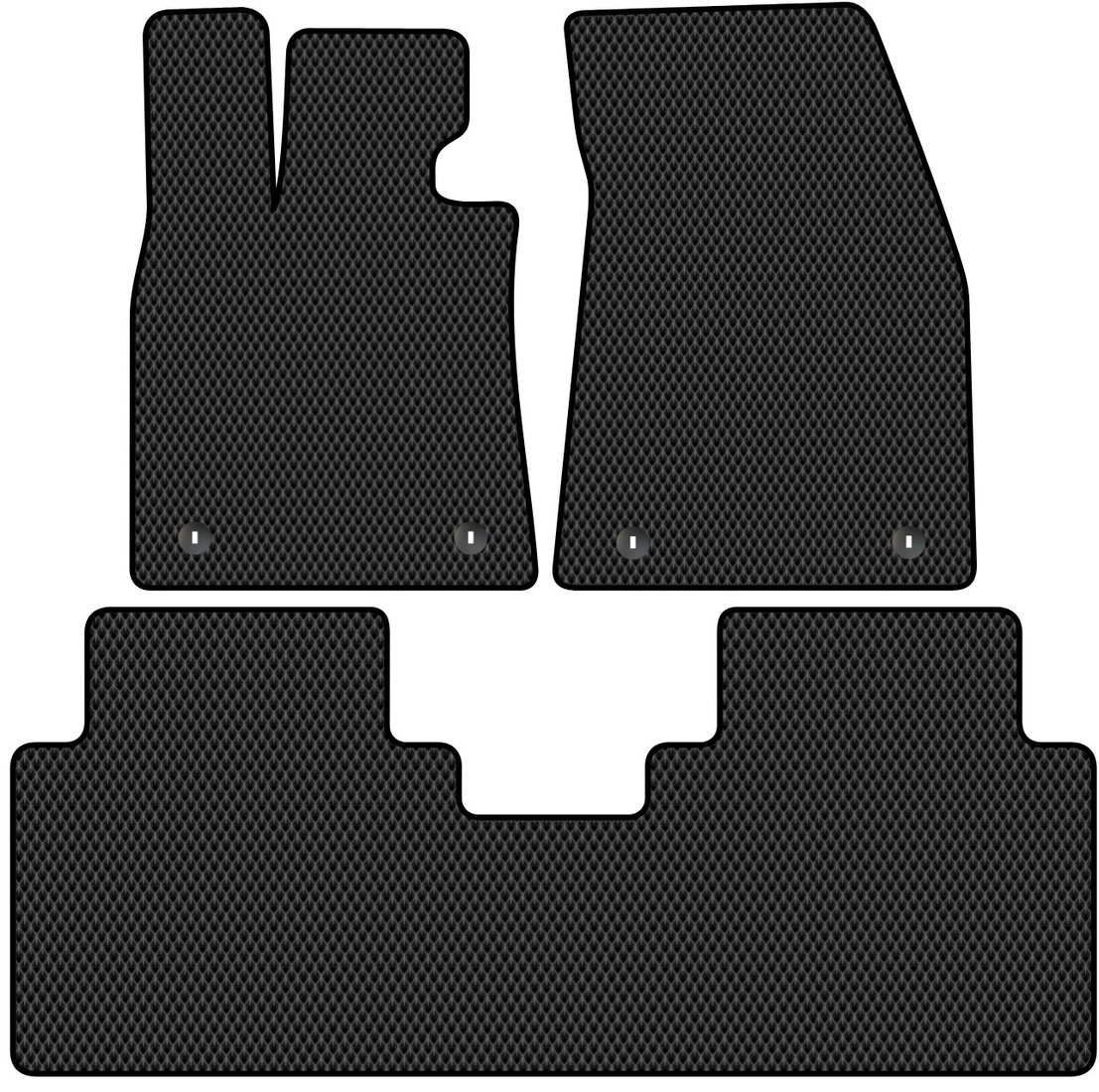 

Комплект ковриков для авто Alicosta Rising F7 I (лифтбек) 2023 - Н.В. (черный, ромб)