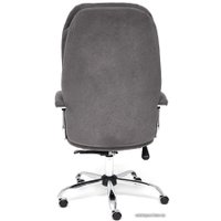 Офисное кресло TetChair Softy LUX (флок, серый)