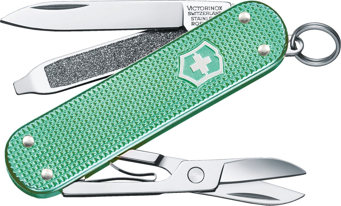 

Мультитул Victorinox Classic Alox SD Colors (мятный)