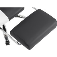 Игровое (геймерское) кресло Defender Tios (черный/белый) в Бресте