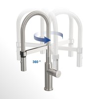 Смеситель Villeroy & Boch Steel Expert Compact 927300LC