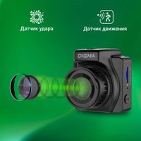 Видеорегистратор для авто Digma FreeDrive 401 FD401 (черный)