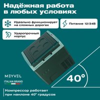 Компрессорный автохолодильник Meyvel AF-N20 20л (черный)