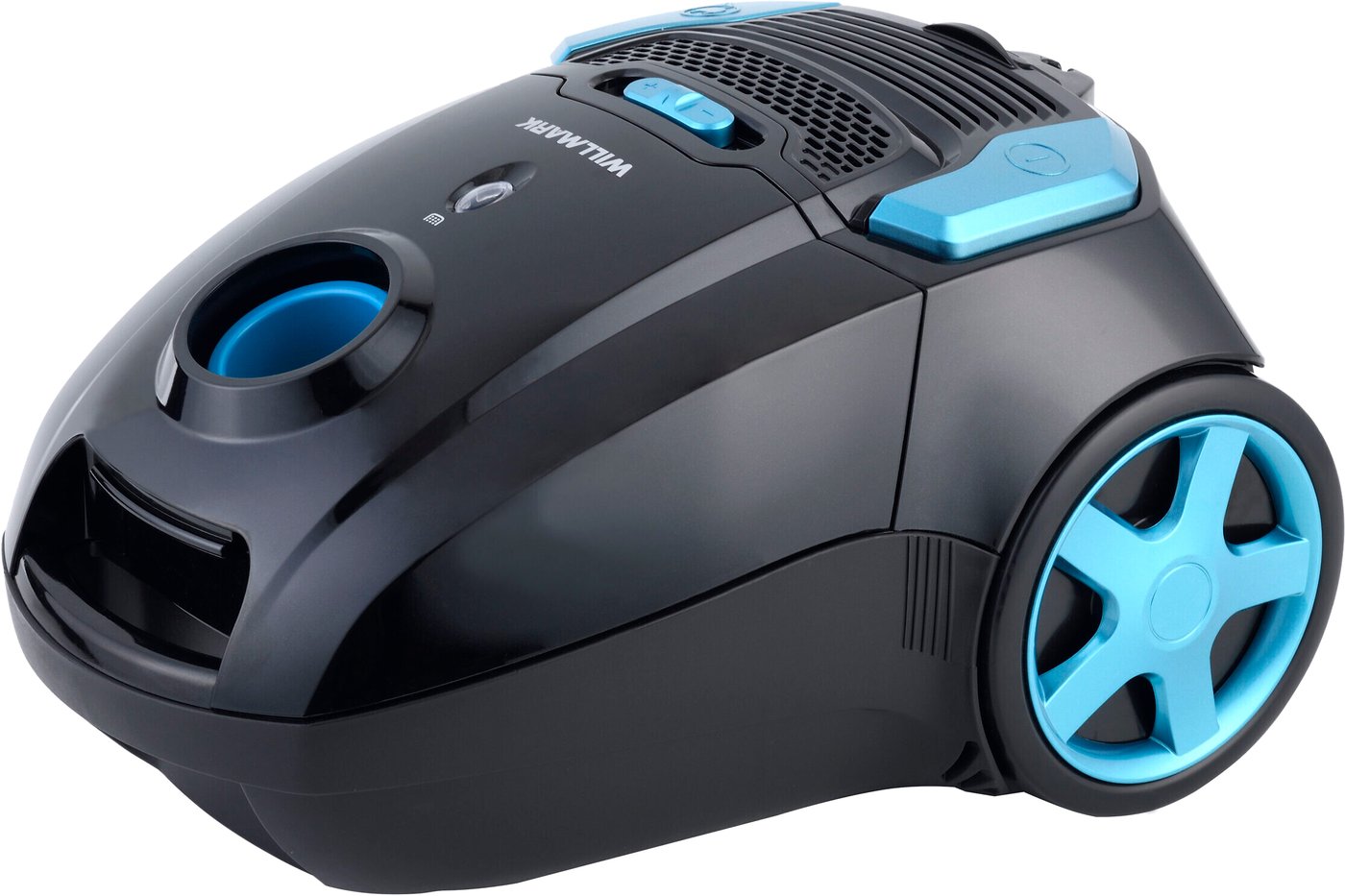 

Пылесос Willmark VC-2650DBM (черный/голубой)