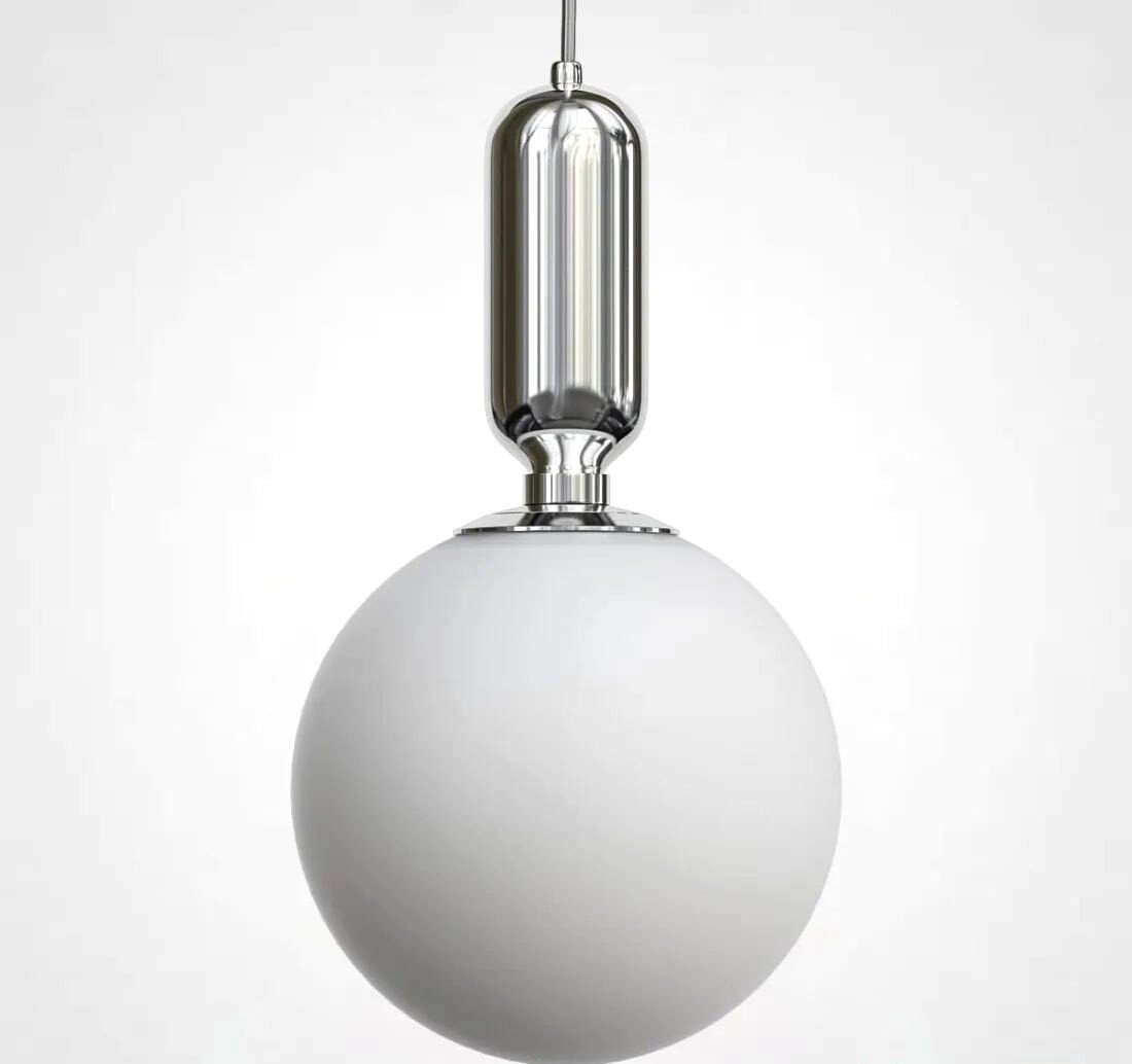 

Подвесная люстра ImperiumLoft Parachilna aballs chrome 40.1884 179988-22