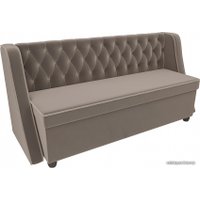 Диван Лига диванов Лофт 104549 (велюр, коричневый)