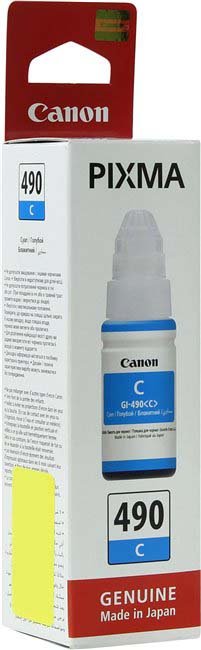 

Чернила Canon GI-490C [0664C001]