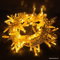 Новогодняя гирлянда Евросвет 400-102 20 м a044077 (теплый белый)