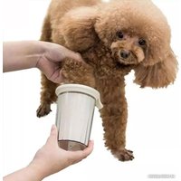 Лапомойка Jordan&Judy Pet Foot Washing Cup Brush (бежевый)