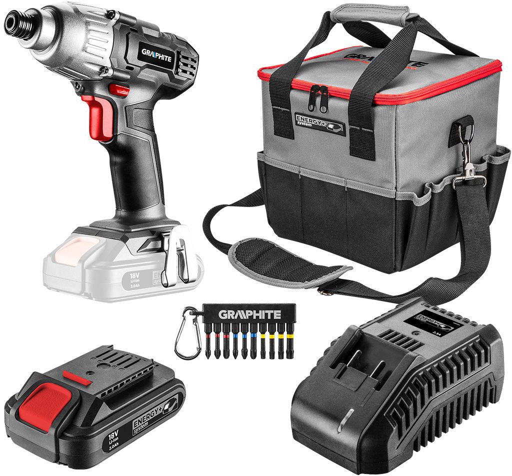 

Винтоверт GRAPHITE 58G012-S15 (с 1-им АКБ, сумка)