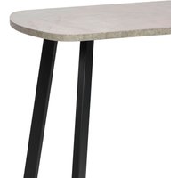 Кухонный стол ВВР Пластиковый (каспий бронзовый/бетон темный/черный профиль 110/70 110/70)