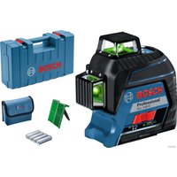 Лазерный нивелир Bosch GLL 3-80 G Professional 0601063Y00 (кейс, лазерная мишень)