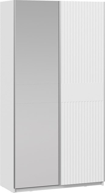 

Шкаф-купе Трия Оскар Тиффани Т2 1200 (серебро/белый снег/белый софт)