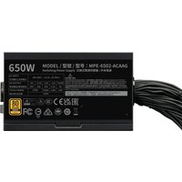 Блок питания Cooler Master MWE Gold 650 V3 ATX 3.1 Non-Modular MPE-6502-ACAAG-3BEU
