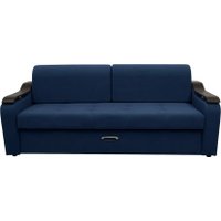Диван Сириус Лидер-4 ППУ (Eva 22 велюр синий)