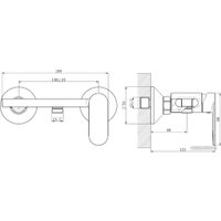 Гигиенический душ Haiba HB5516-7