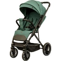 Коляска прогулочная «книга» Indigo Delta (зеленый/серый)