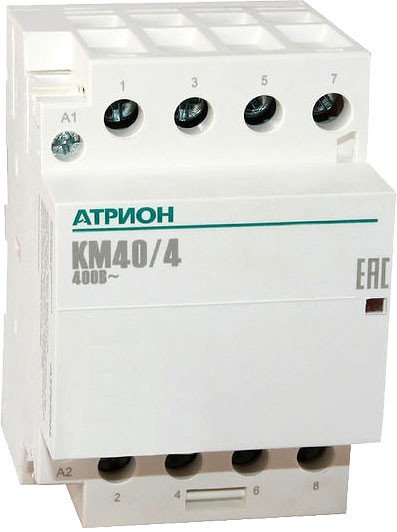 

Контактор Атрион KM40-4-3NO-1NC