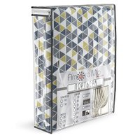 Комплект штор Amore Mio Блэкаут Печать 6ML 7222-01 150x270 73566 (серый/горчичный)