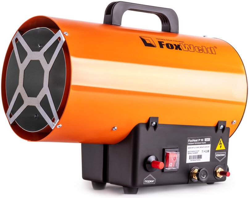 

Газовая тепловая пушка FoxWeld FoxHeat P 10