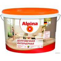 Краска Alpina Долговечная интерьерная. База 1 (5 л, белый)