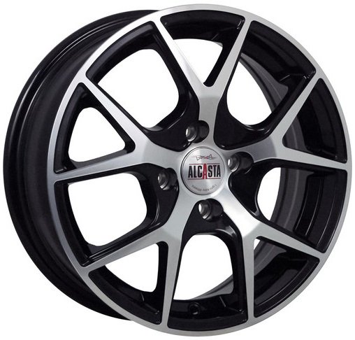 

Литые диски Alcasta M52 15x6" 5x100мм DIA 57.1мм ET 38мм BKF