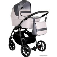Универсальная коляска Pituso Nino (2 в 1, 3017 frost grey/metalic frost grey)