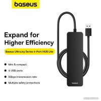 USB-хаб  Baseus UltraJoy Series 4-Port Hub Lite B0005280B111-03