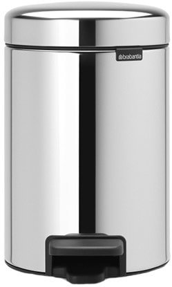 

Мусорное ведро Brabantia Pedal Bin NewIcon 3 л (стальной полированный)