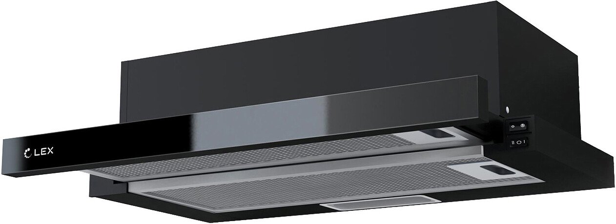 

Кухонная вытяжка LEX Hogan G 600 (черный)