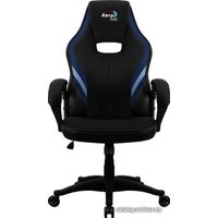 Игровое (геймерское) кресло AeroCool AERO 2 Alpha (черный/синий) в Пинске