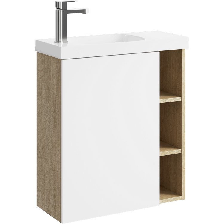 

Aqwella Тумба под умывальник Alba ALB0106LDD + ALB0706WM