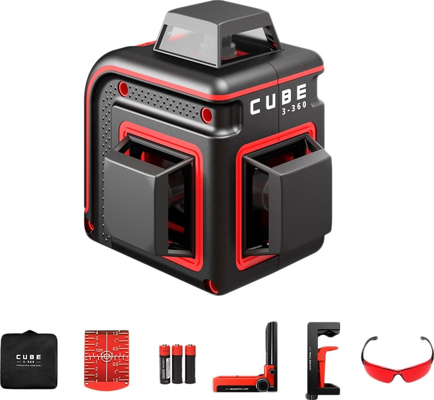 

Лазерный нивелир ADA Instruments Cube 3-360 Home Edition А00565