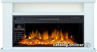 Каминокомплект Smolcom Govard V42 с Royal Flame Vision 42 LOG LED (бьянко белый)