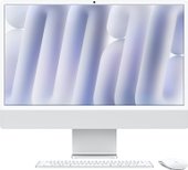 iMac M4 2024 24GB/512GB (10 ядер, серебристый)