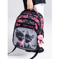 Школьный рюкзак SkyName R3-280 + брелок мишка