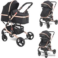 Универсальная коляска Lorelli Alba Classic (2 в 1, черный)