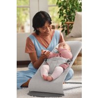 Шезлонг BabyBjorn Bliss Woven melange 0060.29 (light grey)