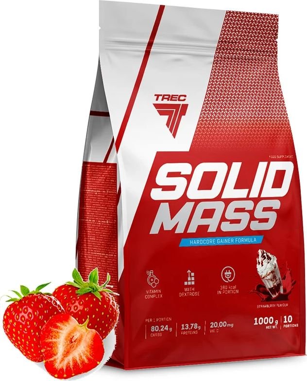 

Гейнер Trec Nutrition ГЕЙНЕР TREC NUTRITION SOLID MASS (1000 ГР) КЛУБНИКА (Польша)