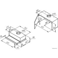 Кухонная вытяжка KUPPERSBERG Slimlux IV 60 GW