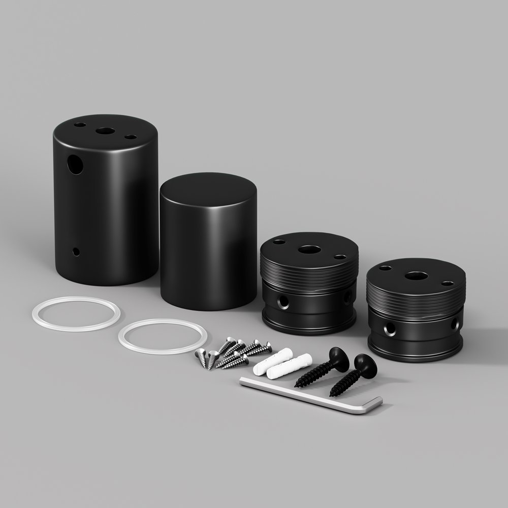 

Подвес для неона Maytoni Nemo D25 черный 20312