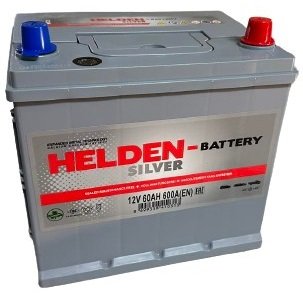 

Автомобильный аккумулятор Helden JIS R+ (60 А·ч)